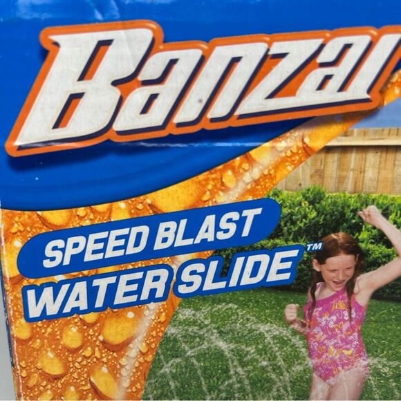 NEW Banzai speed blast water slide speed action slide 16ft L x 28in W - Picture 2 of 6